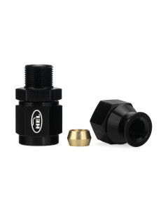 AN6 Female to 5/16" Hardline Straight Adapter HEL Aluminium