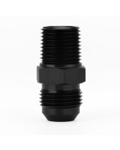 AN10 Male to 1/2" BSP Male Straight Adapter HEL Aluminium