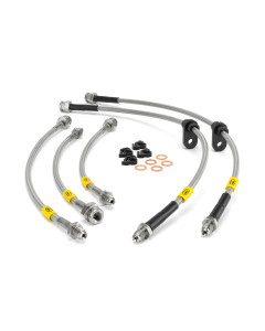 Toyota Land Cruiser 100 Series NON VSC UZJ100, HDJ100 1998-2007 Brake Lines HEL Stainless Steel Braided