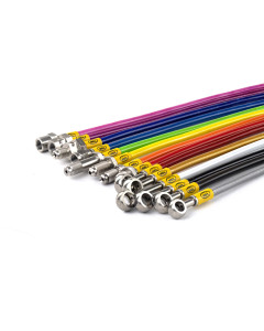Harley Davidson VRSCF V-Rod Muscle ABS 2012-2015 Standard Replacement Brake Lines HEL Stainless Steel Braided