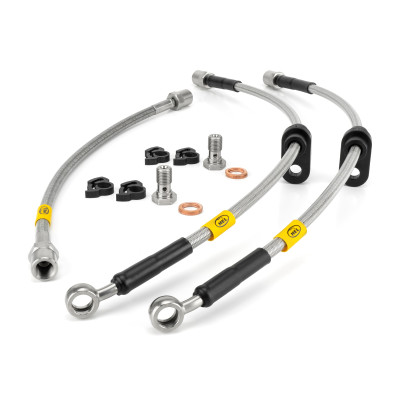 Toyota Hilux LN106 4x4 (Supersedes front caliper hardlines) 1989-1997 Brake Lines HEL Stainless Steel Braided
