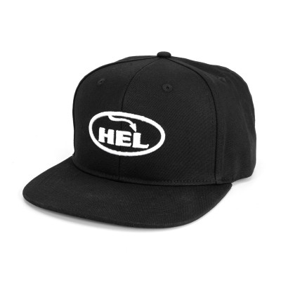 HEL Premium Embroidered Snapback - Black Edition